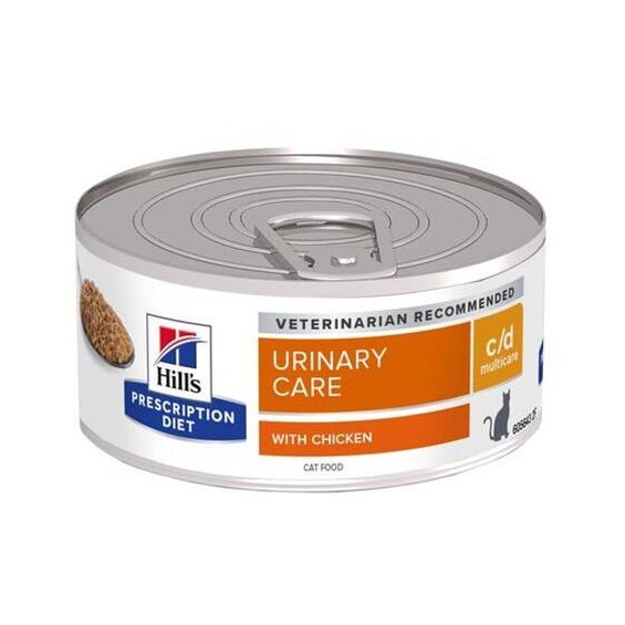 HILLS Diet Feline c/d Multicare Chicken KONZ 156 g